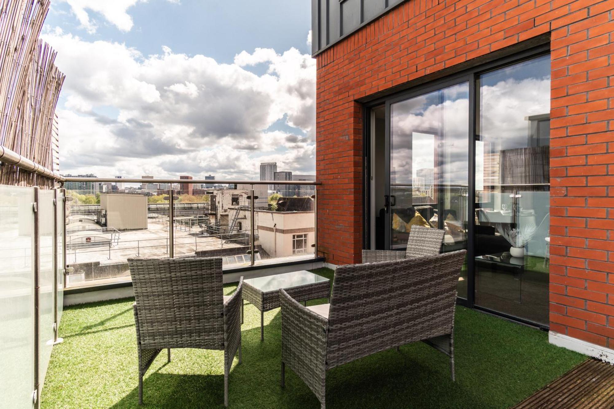Prime Location 1 Bed Penthouse Apartment Manchester Kültér fotó
